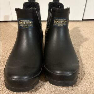 Pendleton Black Waterproof Winter Boots